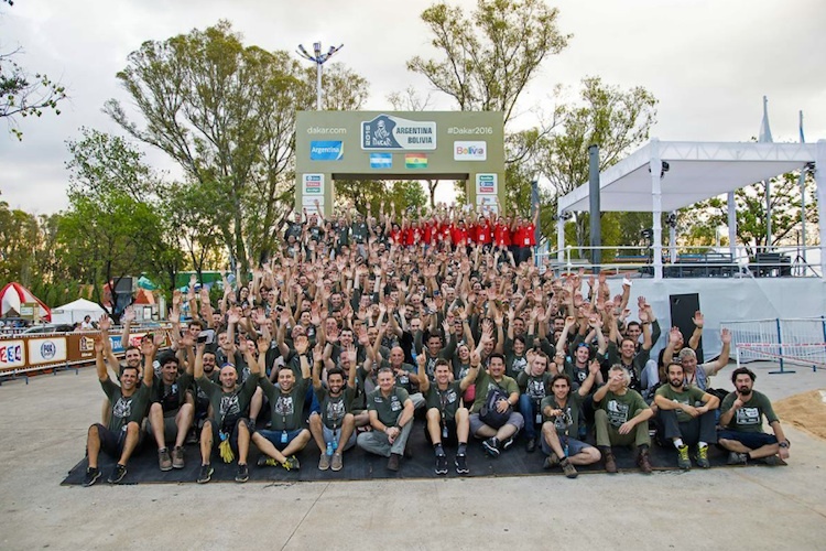 Ein Team von 500 Menschen sorgt für den reibungslosen Ablauf der Rallye Dakar 2016