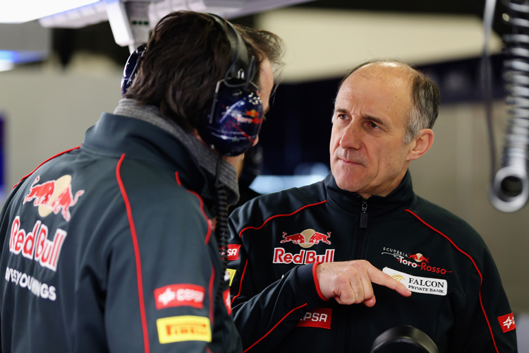 Toro-Rosso-Teamchef Franz Tost (rechts) hat die Qual der Wahl