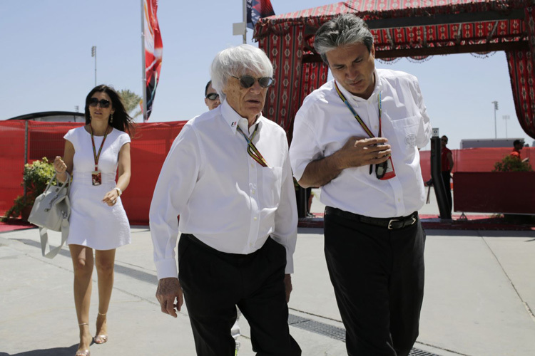 Bernie Ecclestone in Bahrain