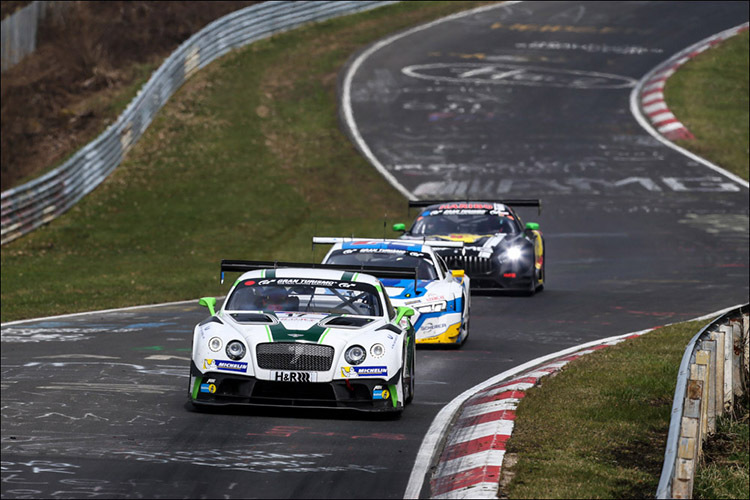 Auch im Jahr 2017 tritt ABT Sportline wieder mit dem Bentley Continental GT3 auf der Nürburgring Nordschleife an