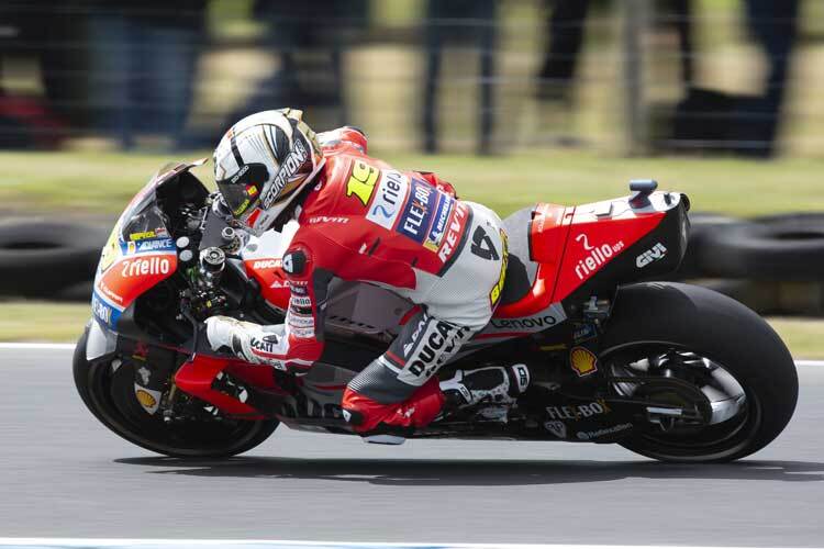 Álvaro Bautista geht auf der Werks-Ducati als Zwölfter ins Rennen in Australien