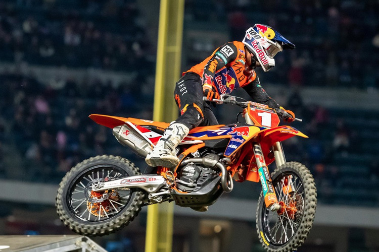 Cooper Webb war 2021 der vorerst letzte Supercross-Weltmeister