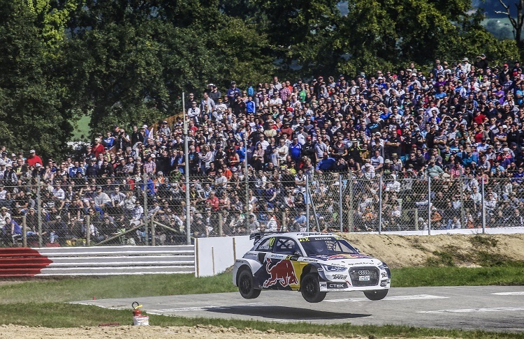 Mattias Ekström in Frankreich