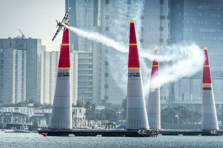 Paul Bonhomme war der schnellste Air Race-Pilot in Abu Dhabi