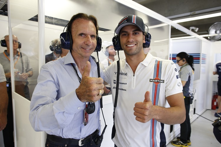 Felipe Nasr und Emerson Fittipaldi