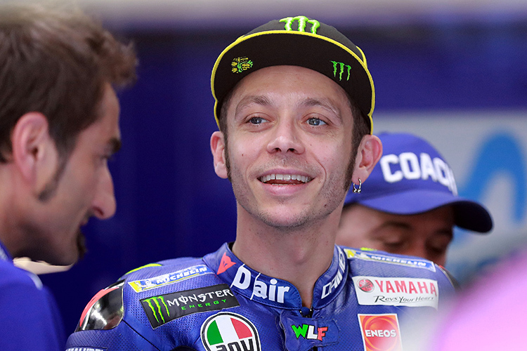 Valentino Rossi: «Ich mache weiter, weil ich Spaß habe.»