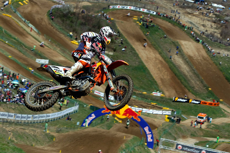 Tony Cairoli gewann 2013 den bisher letzten MXGP in Sevlievo