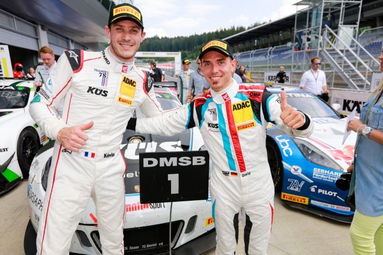 Triumph beim ADAC GT Masters am Red Bull Ring: Kévin Estre (li.) und David Jahn 