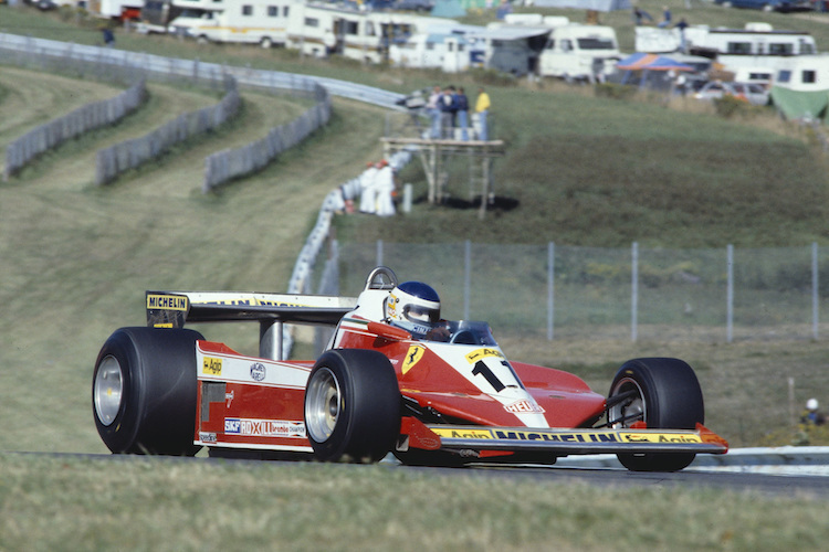 Mit Ferrari gewann Reutemann fünf Rennen