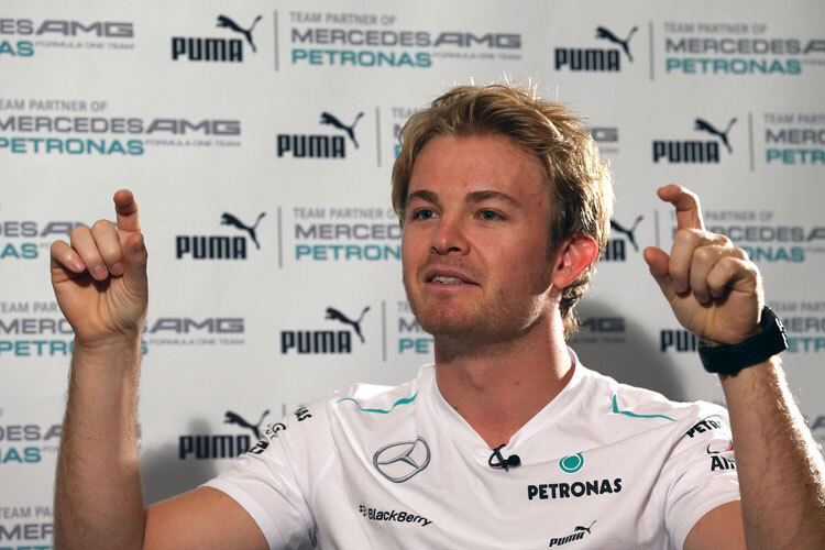 So knapp ging es mitunter zwischen Rosberg und Hamilton zu