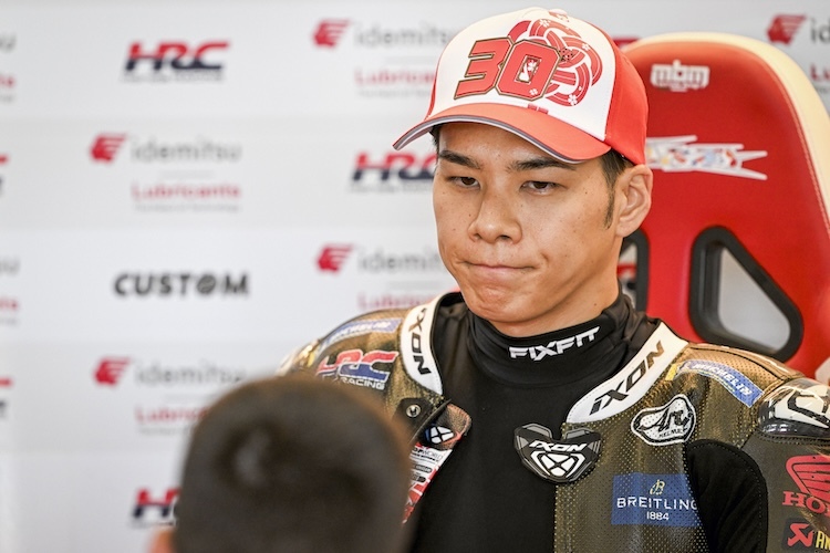 Takaaki Nakagami wird bei LCR-Honda aussortiert.