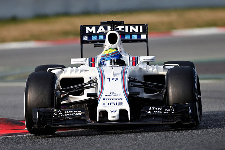 Felipe Massa im neuen Williams