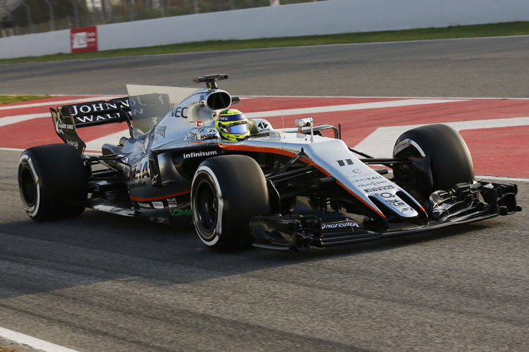 Sergio Pérez im Force India