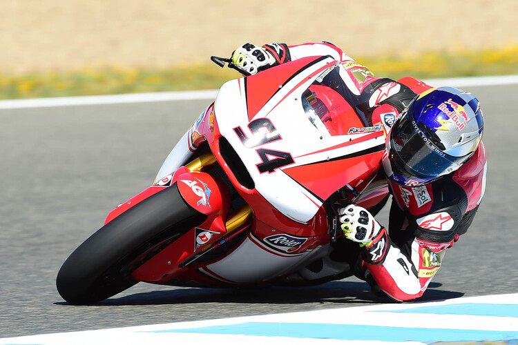 Jerez-GP 2014: Jonas Folger auf der AGR-Kalex