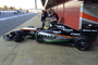 Pascal Wehrlein heute Morgen im Force India