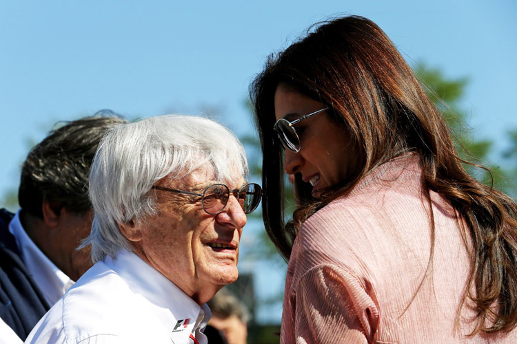 Bernie Ecclestone und seine Gattin Fabiana dürfen hoffen, dass der Drahtzieher hinter der Entführung von Aparecida Schunck gefunden wurde