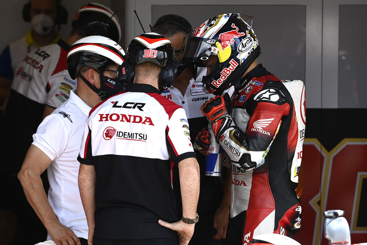 Takaaki Nakagami und seine Crew haben offenbar aneinander vorbeigeredet