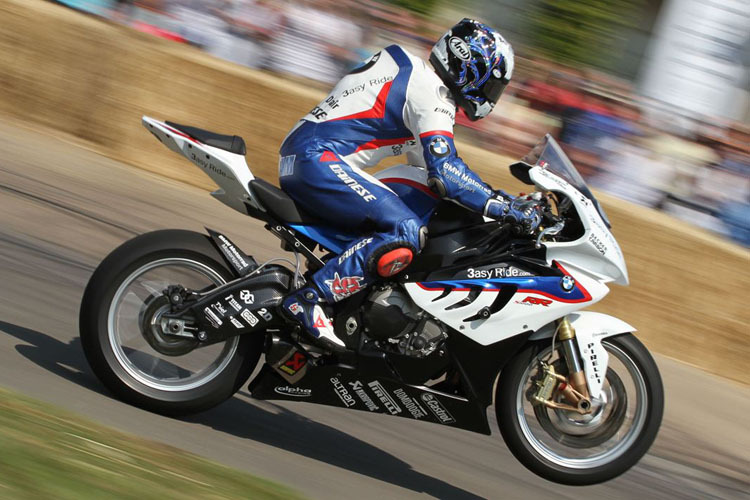 Ein BMW-Superbike 2011