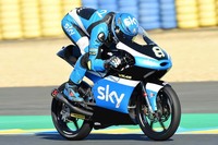 Aufgrund seiner Größe muss Bulega einen besonderen Trick anwenden, um auf den Geraden mithalten zu können