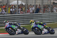 Sepang-GP 2015: Lorenzo und Rossi gingen auf der Piste respektvoll miteinander um