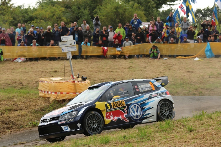 Andreas Mikkelsen im Shakedown