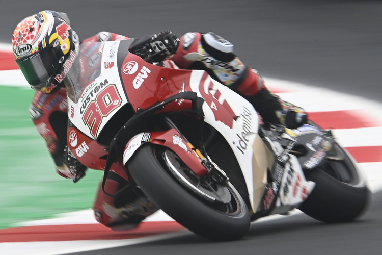 Takaaki Nakagami holte ihn Misano einen WM-Punkt