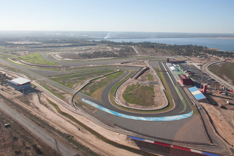 Der Circuit Termas Rio Hondo: Die Tourenwagen-WM gastierte bereits, im April kommt die MotoGP-WM