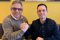 Lucio Pedercini (li.) mit Sandro Cortese