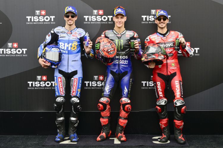 Qualifying - Alex Márquez, Fabio Quartararo & Francesco Bagnaia