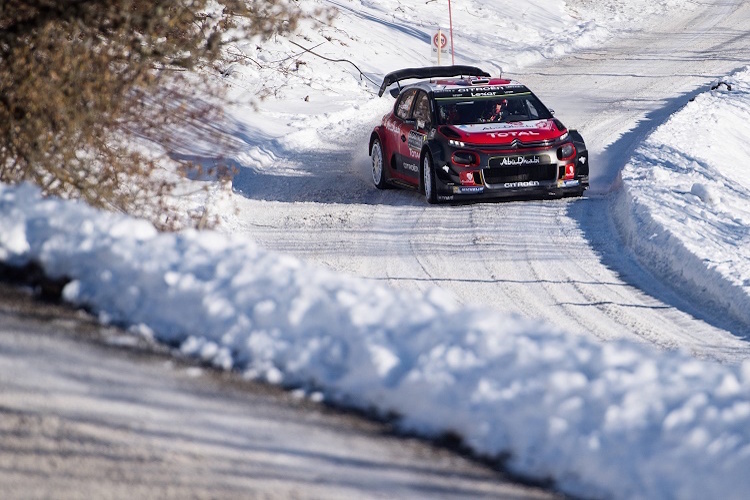 Kris Meeke kämpfte mit sich und dem Citroën C3 WRC