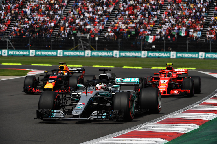 Mercedes, Ferrari und Red Bull Racing liegen in der Formel 1 weit voraus