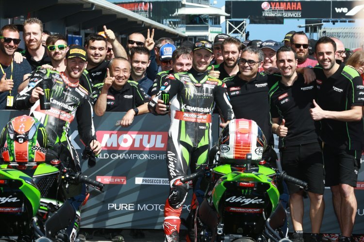 Werden Jonathan Rea und Tom Sykes auch in Thailand jubeln?