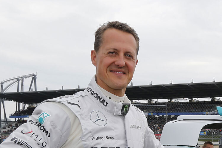 Michael Schumacher hat einen langen Weg vor sich
