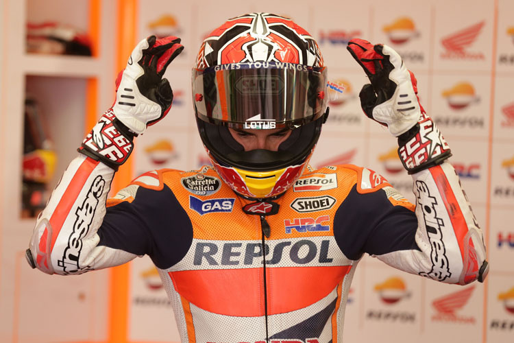 Marc Márquez am Freitag in Mugello