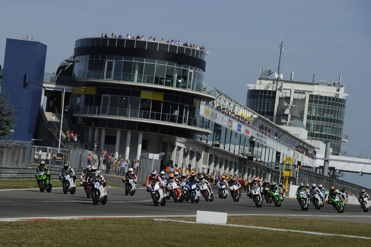 Rennstart auf dem Nürburgring