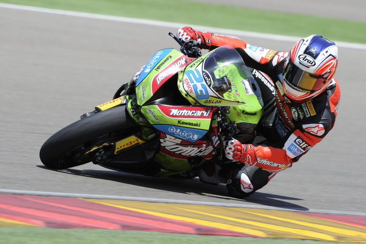 Broc Parkes fand in Aragon die schnellste Linie