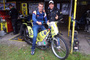Markus Reiterberger auf dem Sandbahn-Motorrad von Martin Smolinski
