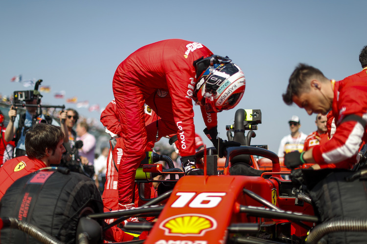 Charles Leclerc kann es kaum erwarten, wieder in seinen Ferrari zu steigen