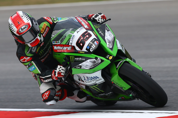 Der zukünftige Weltmeister Jonathan Rea