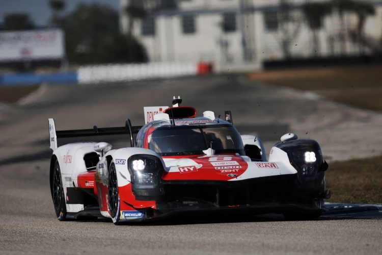 Der Toyota GR010 Hybrid in Sebring 2023