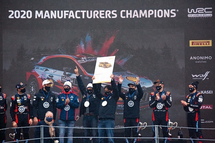 Hyundai erneut Champion bei den Herstellern