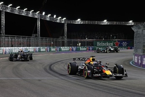Max Verstappen gewann den GP in Las Vegas)