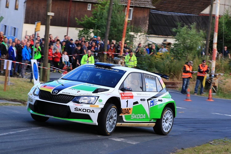 Fabian Kreim im Skoda Fabia R5