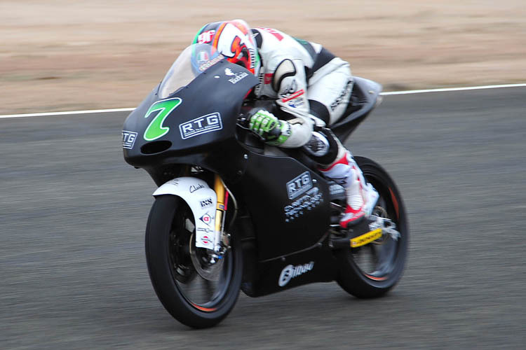 Efren Vazquez: Honda-Testfahrt in Almeria auf feuchter Strecke