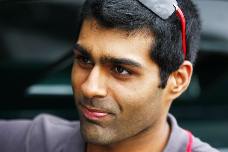 Chandhok kam im Lotus nicht zum Zug