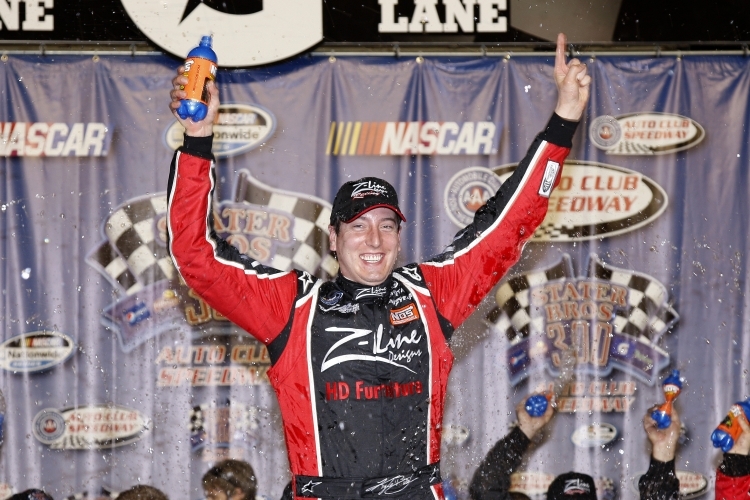 Mit vier Führungsrunden zum Sieg - Kyle Busch