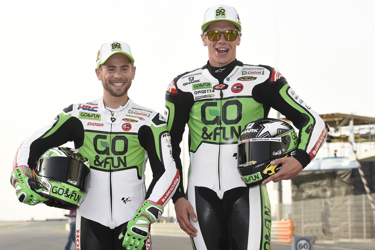 Alvaro Bautista und Scott Redding