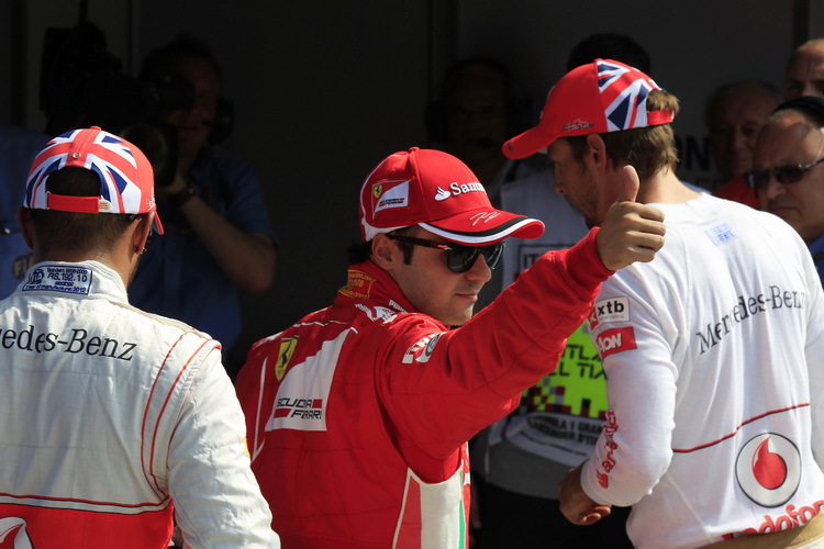 Felipe Masse rettet Ferrari beim Heimspiel