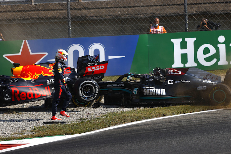 Max Verstappen nach dem Crash