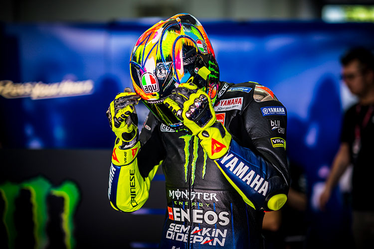 Valentino Rossi: Nicht restlos happy